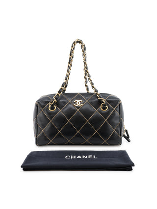 Wild Stitch Chain Boston Bag