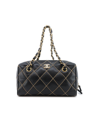 Wild Stitch Chain Boston Bag