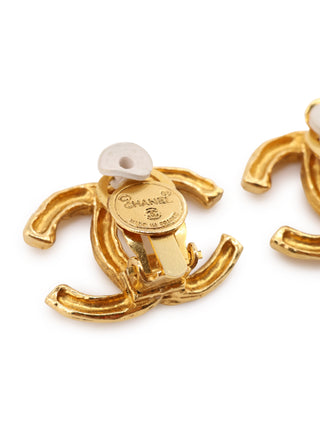 CC Logo Clip-On Earrings