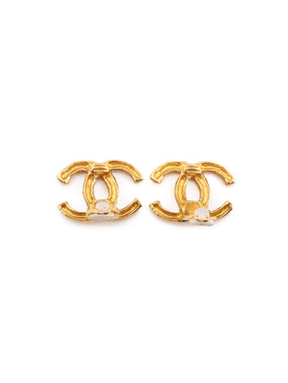 CC Logo Clip-On Earrings