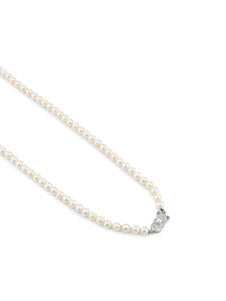 Three Strand Pearl Necklace