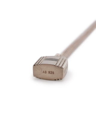 Palladium Padlock Necklace