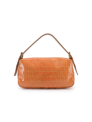 Vinyl Zucchino Baguette Shoulder Bag