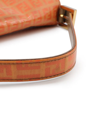 Vinyl Zucchino Baguette Shoulder Bag