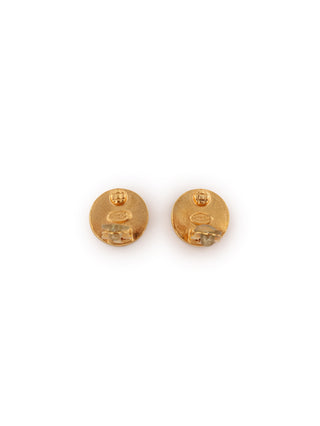 Button Clip-On Earrings