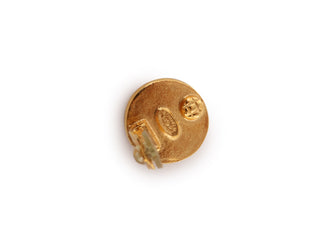 Button Clip-On Earrings