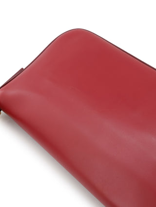Leather Baguette Shoulder Bag