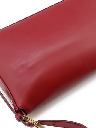 Leather Baguette Shoulder Bag