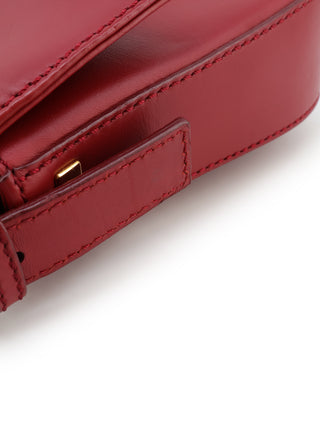 Leather Baguette Shoulder Bag