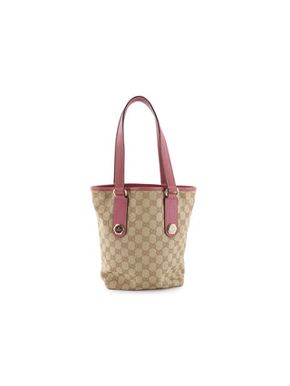 GG Canvas Charmy Bucket Tote Bag