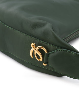 Logo Hobo Shoulder Bag