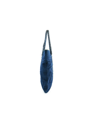 Luxury Line Denim Tote Bag