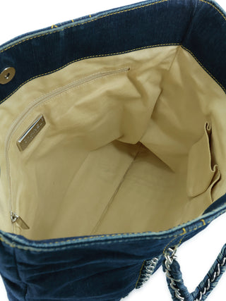 Luxury Line Denim Tote Bag