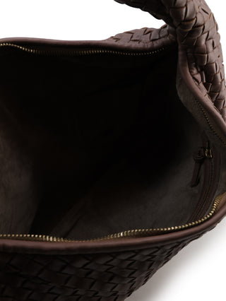 Intrecciato Hobo Shoulder Bag