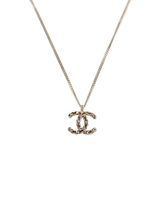 CC Interlocking Woven Necklace