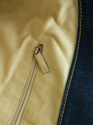 Luxury Line Denim Tote Bag
