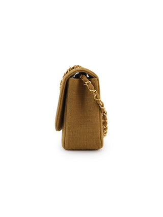 Linen Diana Shoulder Bag