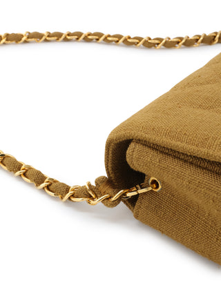 Linen Diana Shoulder Bag