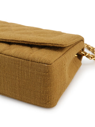 Linen Diana Shoulder Bag