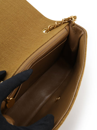 Linen Diana Shoulder Bag