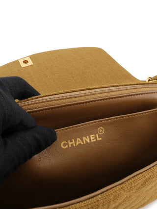 Linen Diana Shoulder Bag