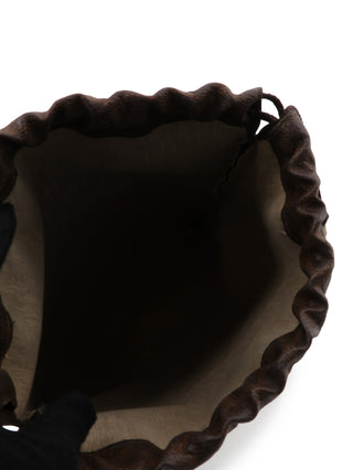 Macadam Drawstring Pouch