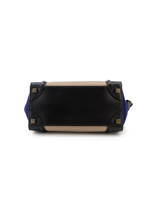 Tricolor Micro Luggage Tote Bag