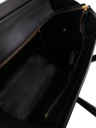 Tricolor Micro Luggage Tote Bag