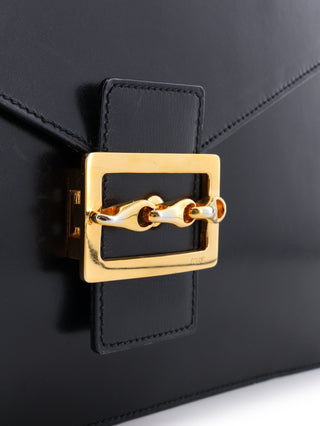 Horsebit Top Handle Bag