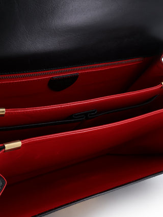 Horsebit Top Handle Bag