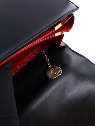 Horsebit Top Handle Bag
