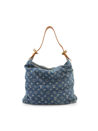 Monogram Denim Baggy GM Shoulder Bag