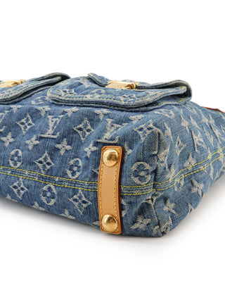 Monogram Denim Baggy GM Shoulder Bag