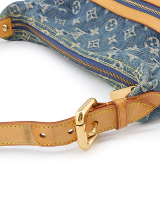 Monogram Denim Baggy GM Shoulder Bag