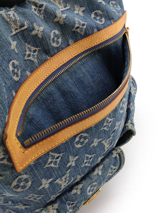 Monogram Denim Baggy GM Shoulder Bag