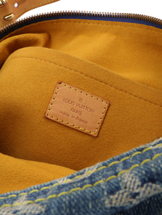 Monogram Denim Baggy GM Shoulder Bag