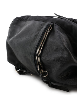 Tessuto x Leather Backpack