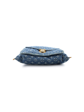 Monogram Denim Sac Plat