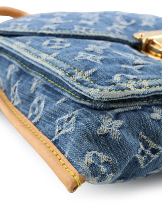 Monogram Denim Sac Plat
