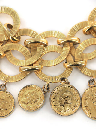 Coin Charm Bracelet