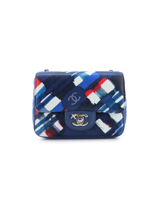 Multicolor Airlines Classic Mini Square Flap Bag