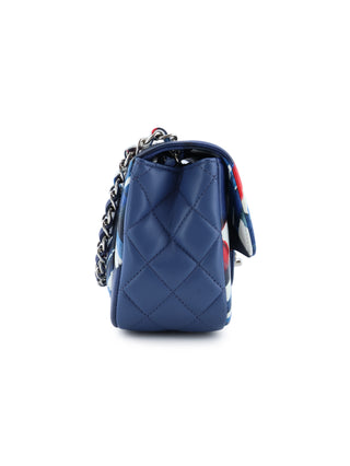 Multicolor Airlines Classic Mini Square Flap Bag