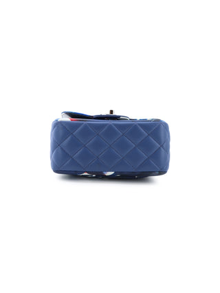Multicolor Airlines Classic Mini Square Flap Bag