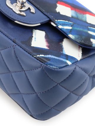 Multicolor Airlines Classic Mini Square Flap Bag