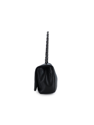 Studded East-West Flap Bag