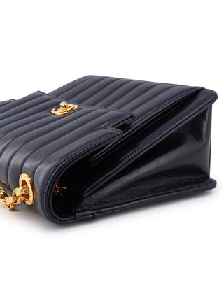 Vertical Quilted Flap Bag