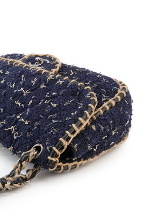 Quilted Tweed St. Tropez Flap Bag