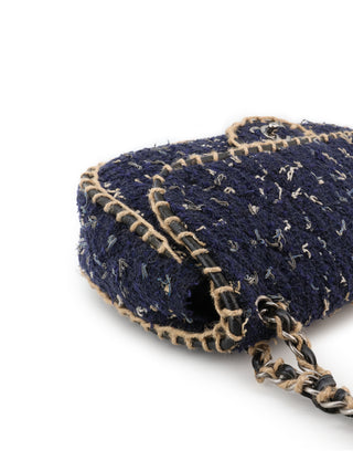 Quilted Tweed St. Tropez Flap Bag