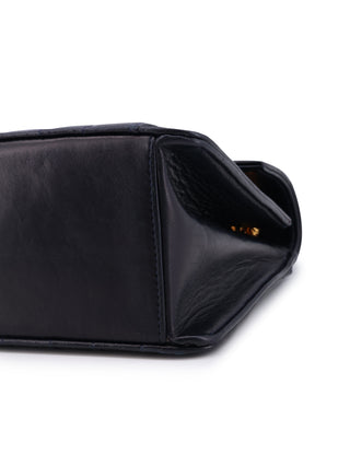 Vertical Quilted Flap Bag