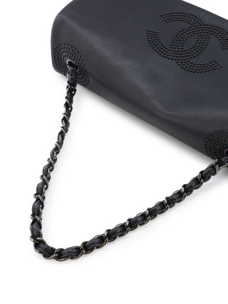 Studded East-West Flap Bag
